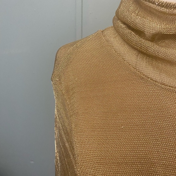 Free People by Revolve Mercury Bodycon Mini gold dress - Picture 7 of 11